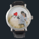 BEAUTIFUL PHOTO WATCH FOR ANNIVERSARY GIFT<br><div class="desc">"Do you feel that your girl is the best in the whole world?" Shout out loud this to your girl with this "beautiful photo watch" and make her feel surprised with happiness. Customised with any picture of your choice, this watch looks appealing. The number markings ensure ease of time viewing....</div>