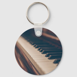 Beautiful Piano Design Keychain