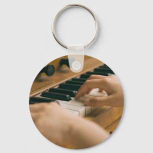 Beautiful Piano Keychain
