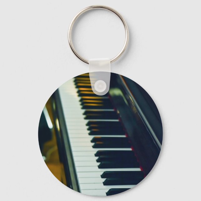 Beautiful Piano Keychain (Front)