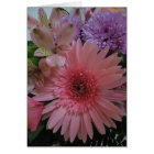 Beautiful Pink and Purple Flowers Blank