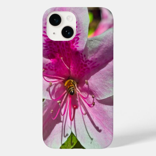 beautiful pink azalea flowers at Descanso Gardens  Case-Mate iPhone Case (Back)