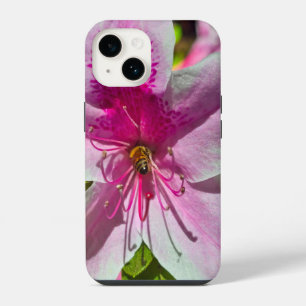 beautiful pink azalea flowers at Descanso Gardens iPhone 14 Case