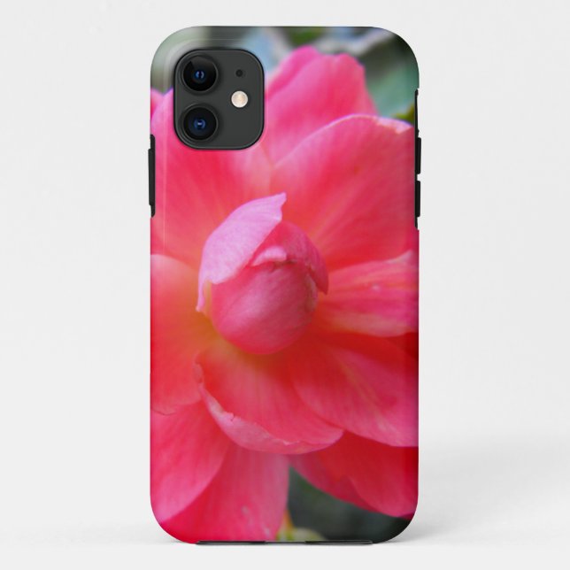 beautiful pink begonia flower Case-Mate iPhone case (Back)