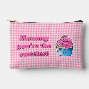 Beautiful Pink Cupcakes Accessory Pouch