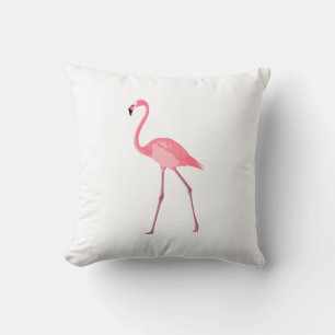 Beautiful Pink Flamingo Throw Pillow