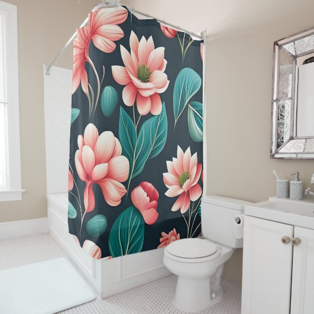 Beautiful Pink Floral Pattern (In Situ)