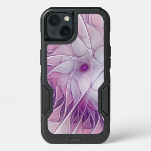 Beautiful Pink Flower Modern Abstract Fractal Art