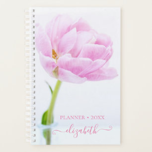 Beautiful Pink Peony Personalized Planner