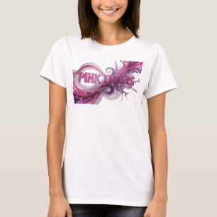 Beautiful Pink PINK FOCUS Statement Tee