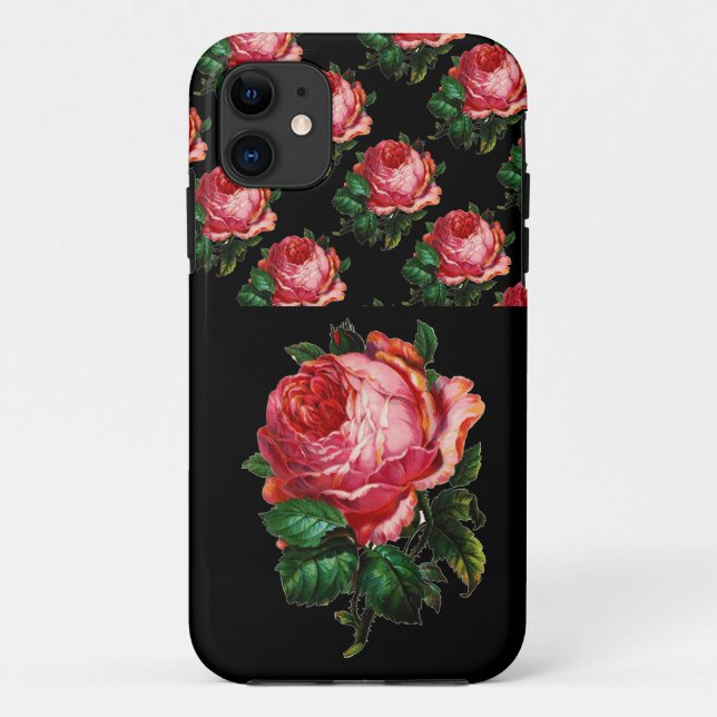 BEAUTIFUL PINK ROSE Case-Mate iPhone CASE (Back)
