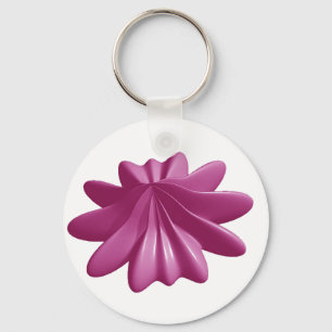 Beautiful Pink Starfish Keychain