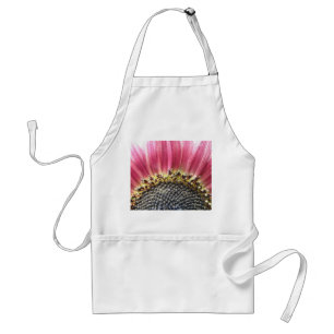 Beautiful Pink Sunflower Apron