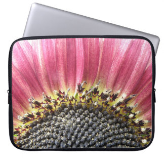 Beautiful Pink Sunflower Laptop Bag