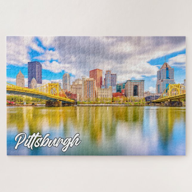 Beautiful Pittsburgh, Pennsylvania Jigsaw Puzzle (Horizontal)