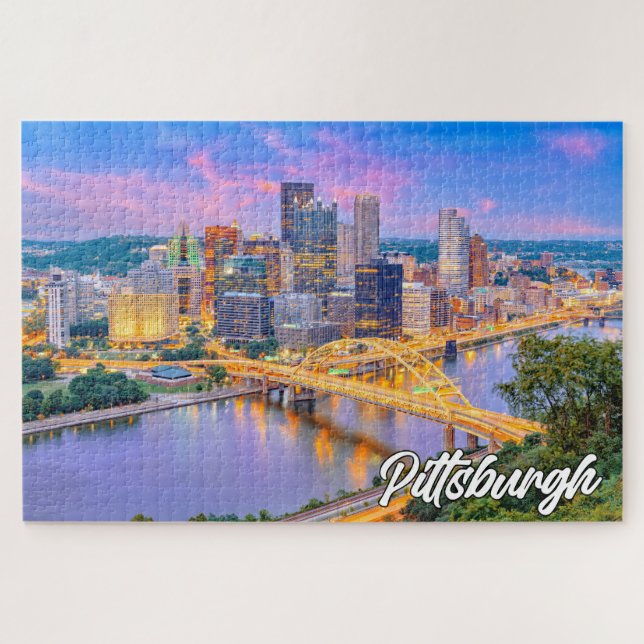 Beautiful Pittsburgh, Pennsylvania Jigsaw Puzzle (Horizontal)