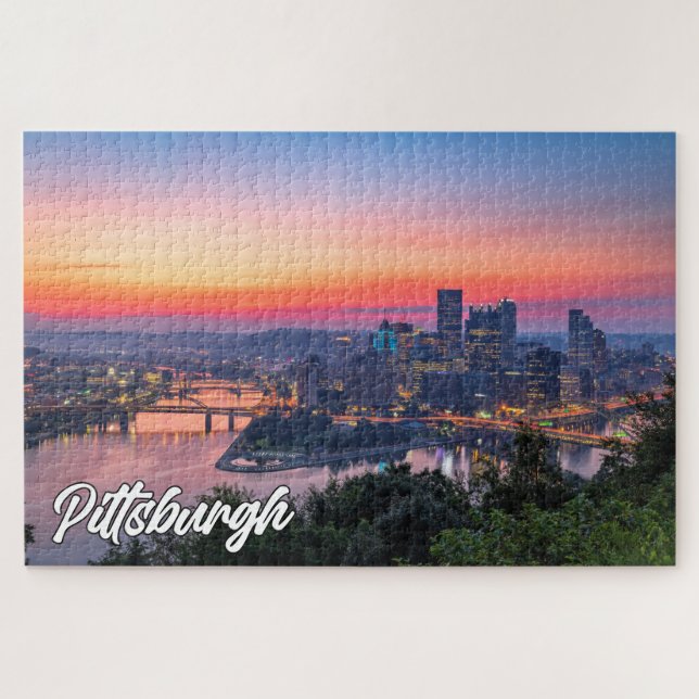Beautiful Pittsburgh, Pennsylvania Jigsaw Puzzle (Horizontal)