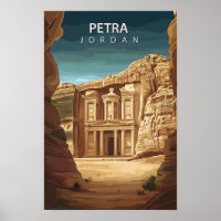 Beautiful Place Petra Jordan Art Travel