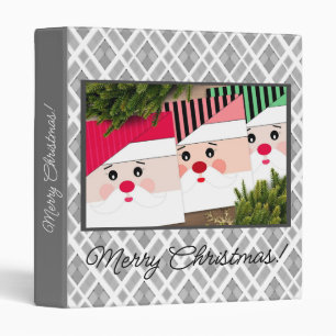 Beautiful, plaid 3 ring binder