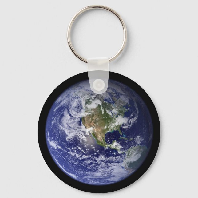 Beautiful Planet Earth Key Chain (Front)