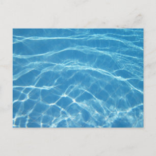 Beautiful Pool Water Postcard
