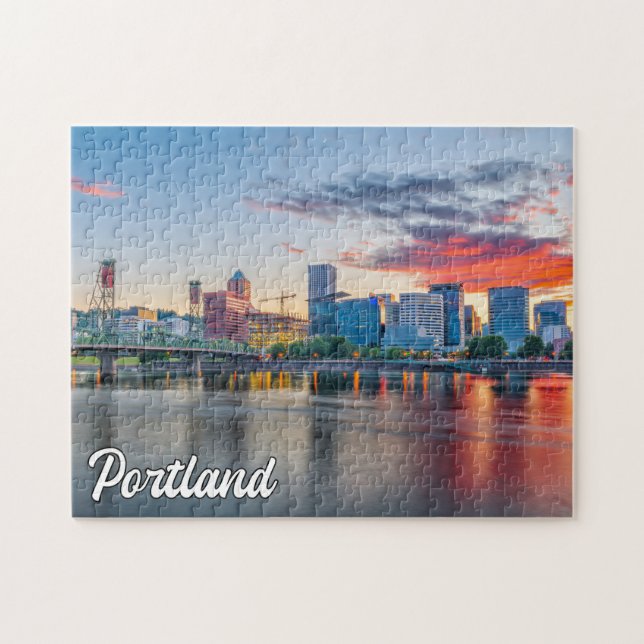 Beautiful Portland, Oregon Jigsaw Puzzle (Horizontal)