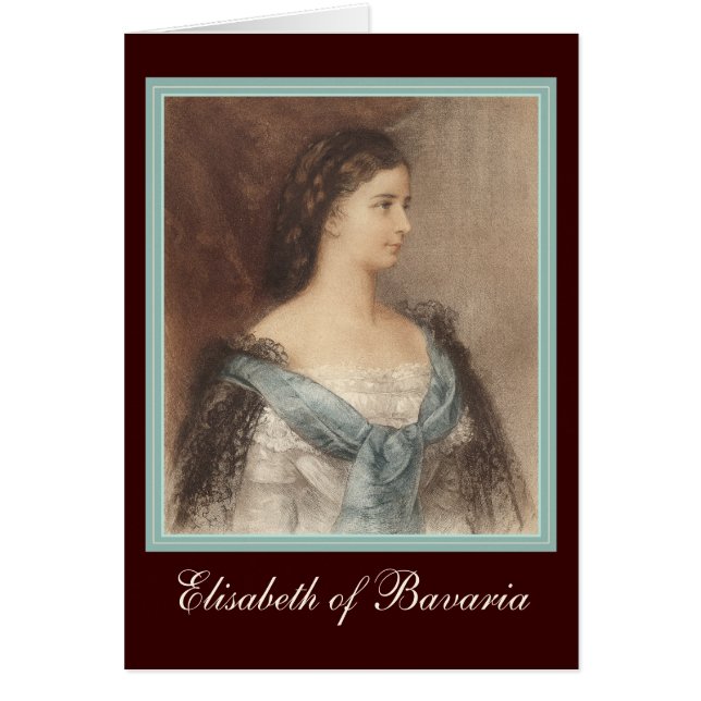 Beautiful Portrait of Empress Elisabeth - Sisi (Front)