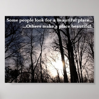 Beautiful poster