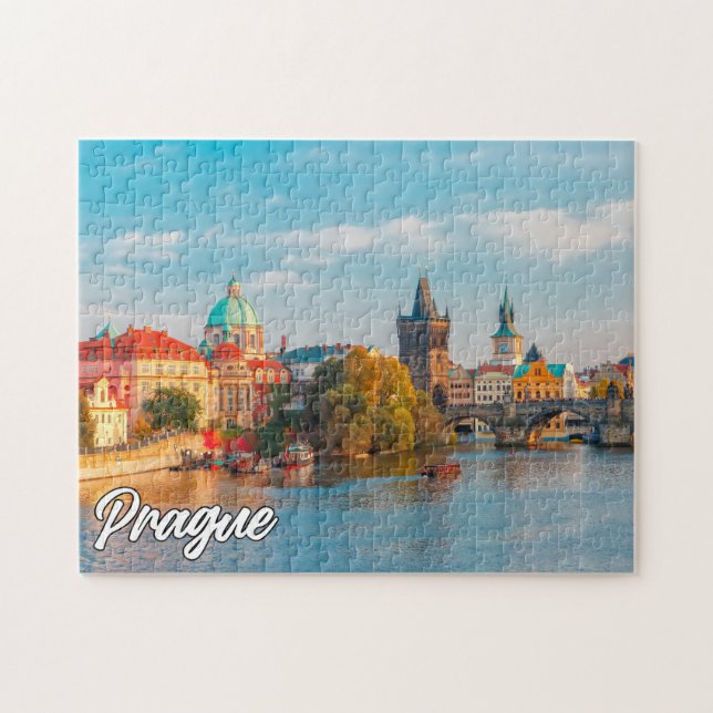 Beautiful Prague, Czech Republic Jigsaw Puzzle (Horizontal)