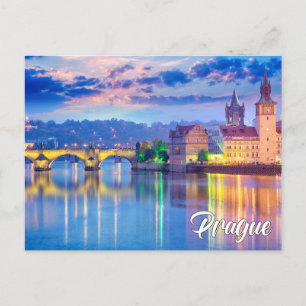 Beautiful Prague, Czech Republic Postcard