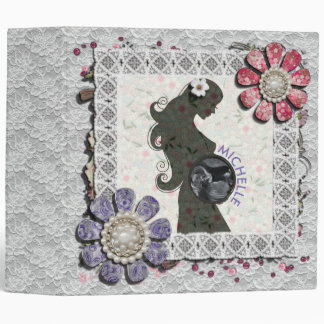 Beautiful Pregnancy JOURNAL/SCRAPBOOK BINDER
