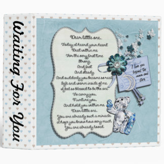 Beautiful Pregnancy JOURNAL/SCRAPBOOK BINDER