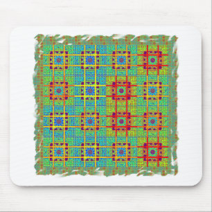 Beautiful Pretty Uniquely Ethnic tribal pattern. Mouse Pad