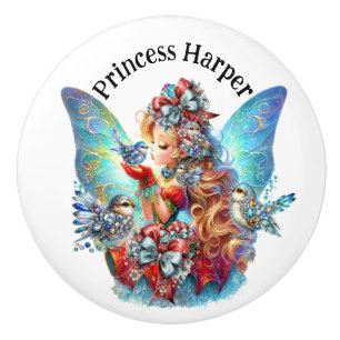 Beautiful Princes of Nature Ceramic Knob