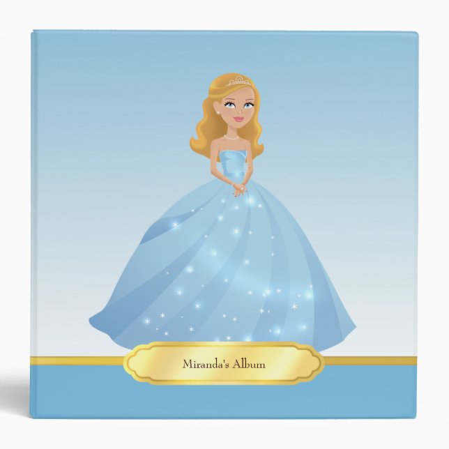 Beautiful Princess Album Binder (Front)