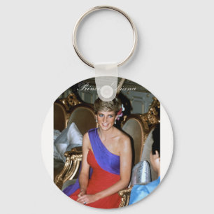 Beautiful! Princess Diana Thailand 1988 Keychain