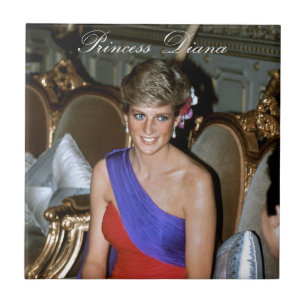 Beautiful! Princess Diana Thailand 1988 Tile