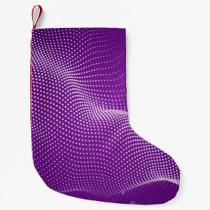 Beautiful purple abstract background. Violet neutr Small Christmas Stocking