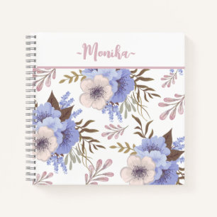 Beautiful Purple Flower Notebook