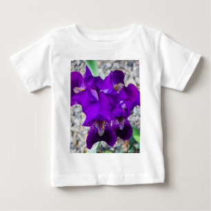 Beautiful purple iris baby T-Shirt
