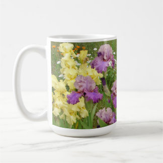 Beautiful Purple Iris Flower floral Garden Photo Coffee Mug
