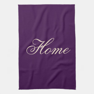 Beautiful Purple Kitchen Towel
