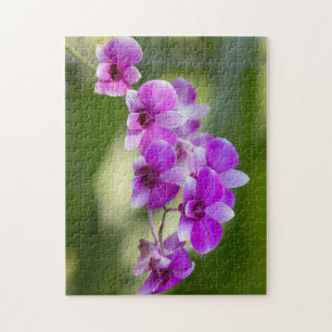 Beautiful Purple Orchid Jigsaw Puzzle