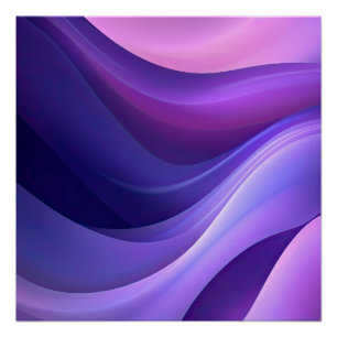 Beautiful Purple Pretty Background Abstract Modern Poster