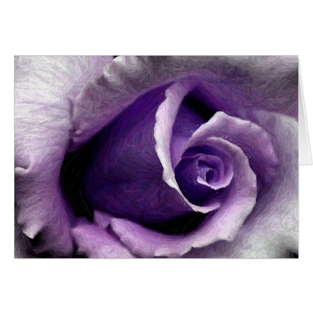 BEAUTIFUL PURPLE ROSE (Front Horizontal)
