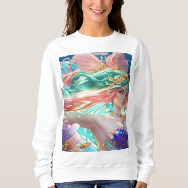 Beautiful queen  sweatshirt (Front)