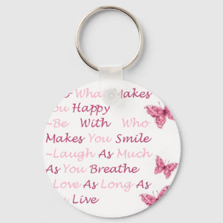 Beautiful Quotes Keychain
