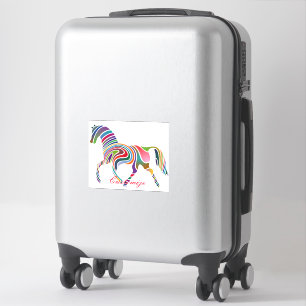Beautiful Rainbow Colour Horse Thunder_Cove