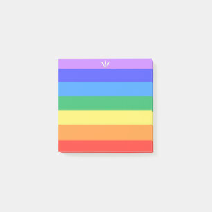 Beautiful Rainbow Colours Post-it Notes