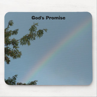 Beautiful Rainbow, God's Promise Mouse Pad